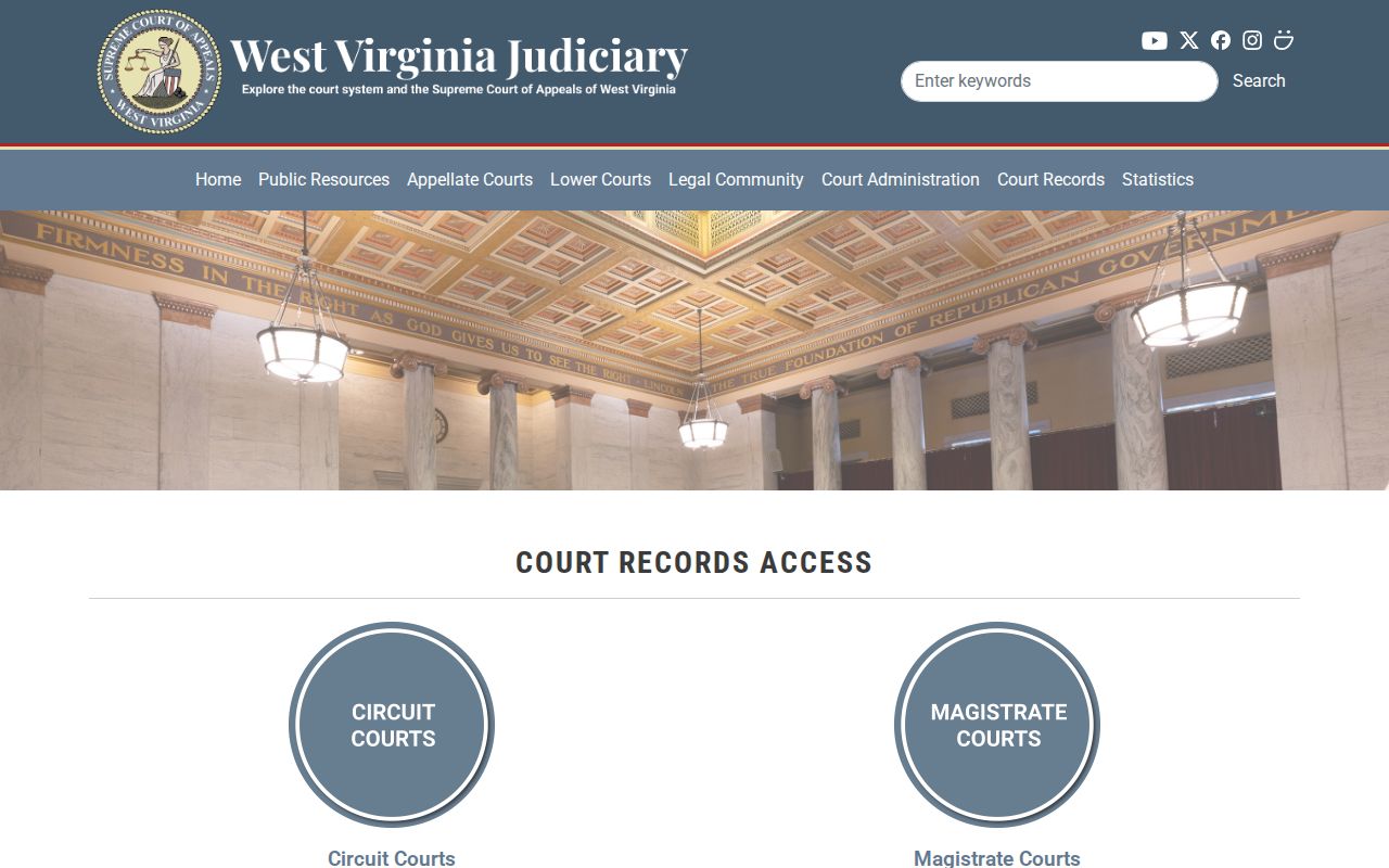 Morgan County deed records research through the statewide circuit and magistrate court access page